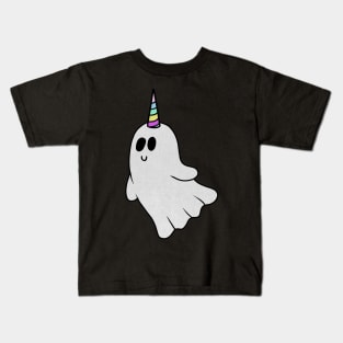 Unicorn Ghost, Cute Halloween Costume Gift Kids T-Shirt